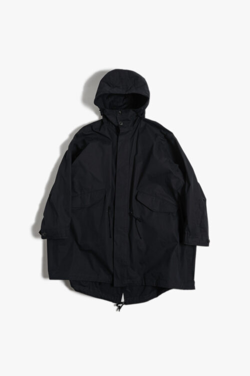 MODS COAT - MAX HIGH COUNT WEATHER TYPEWRITER - BLACK