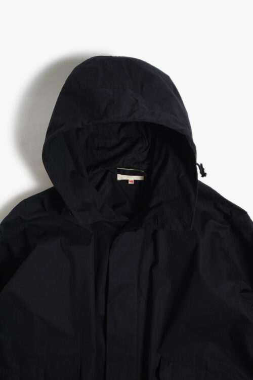 MODS COAT - MAX HIGH COUNT WEATHER TYPEWRITER - BLACK