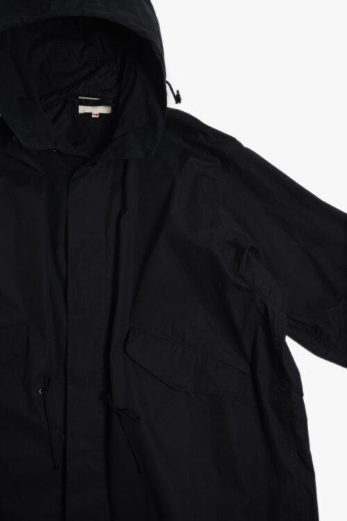 MODS COAT - MAX HIGH COUNT WEATHER TYPEWRITER - BLACK