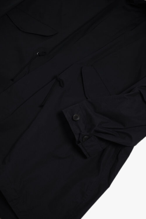MODS COAT - MAX HIGH COUNT WEATHER TYPEWRITER - BLACK