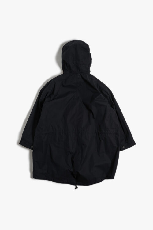 MODS COAT - MAX HIGH COUNT WEATHER TYPEWRITER - BLACK