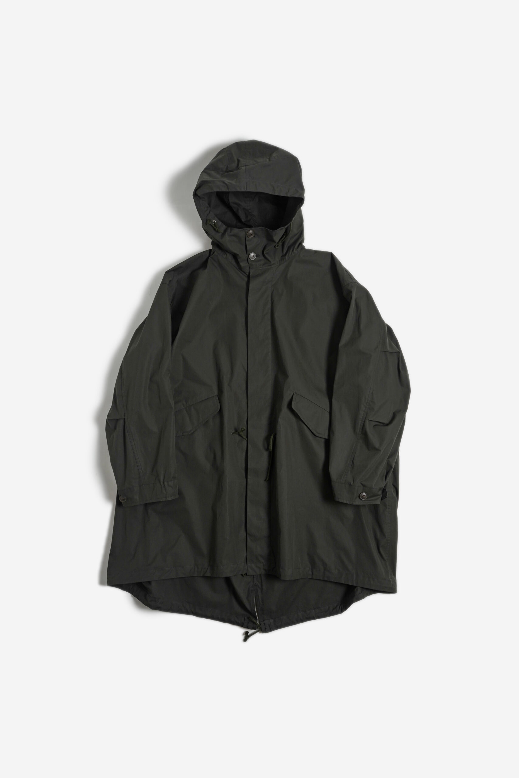 MODS COAT - MAX HIGH COUNT WEATHER TYPEWRITER - OLIVE