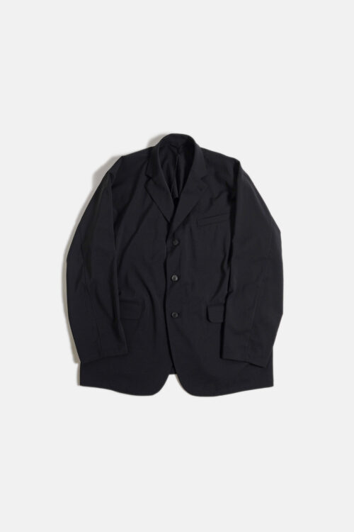 SUIT JACKET - POLYESTER GABARDINE - BLACK