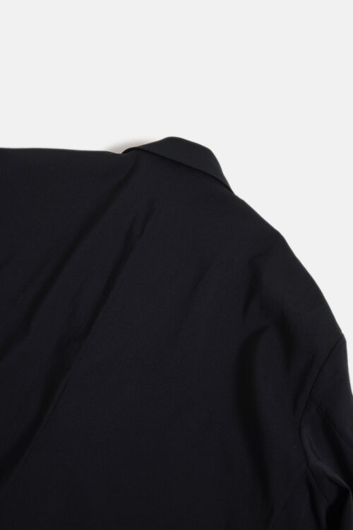 SUIT JACKET - POLYESTER GABARDINE - BLACK