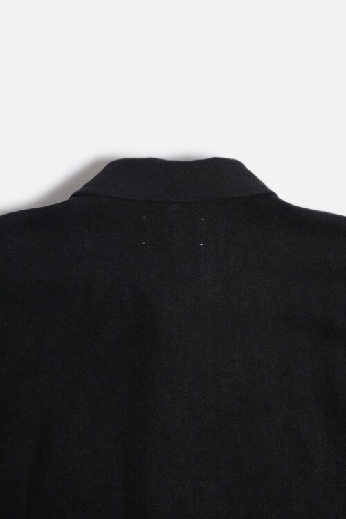 WORK BLOUSE - MAX HIGH HEMP / MIDDLE WEIGHT - BLACK