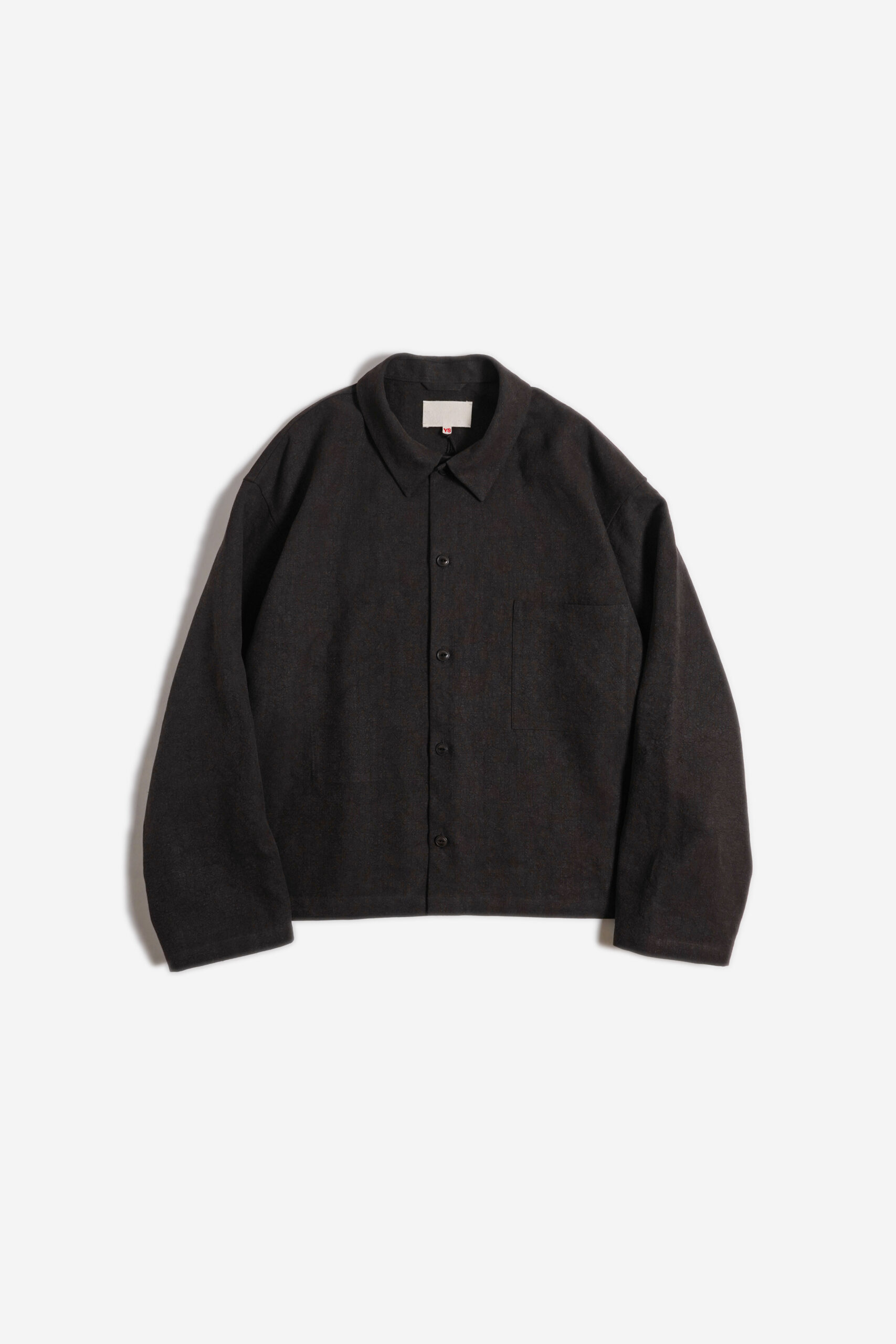 WORK BLOUSE - MAX HIGH HEMP / MIDDLE WEIGHT - BROWN