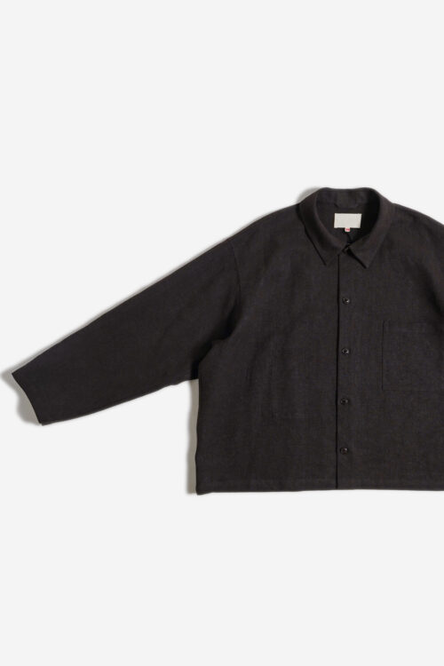 WORK BLOUSE - MAX HIGH HEMP / MIDDLE WEIGHT - BROWN