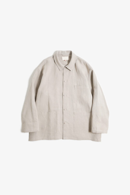 WORK SHIRT - MAX HIGH HEMP / MIDDLE WEIGHT - BEIGE