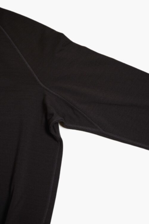 SUPER 140'S MELINO WOOL CREWNECK SWEAT BROWN