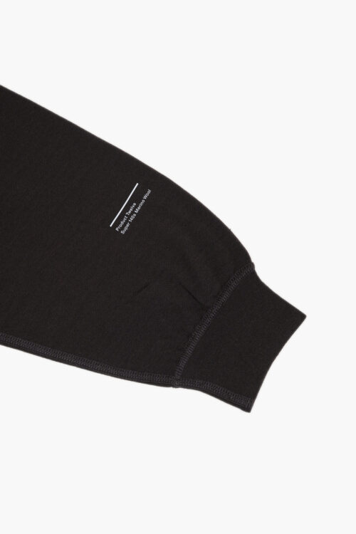 SUPER 140'S MELINO WOOL CREWNECK SWEAT BROWN