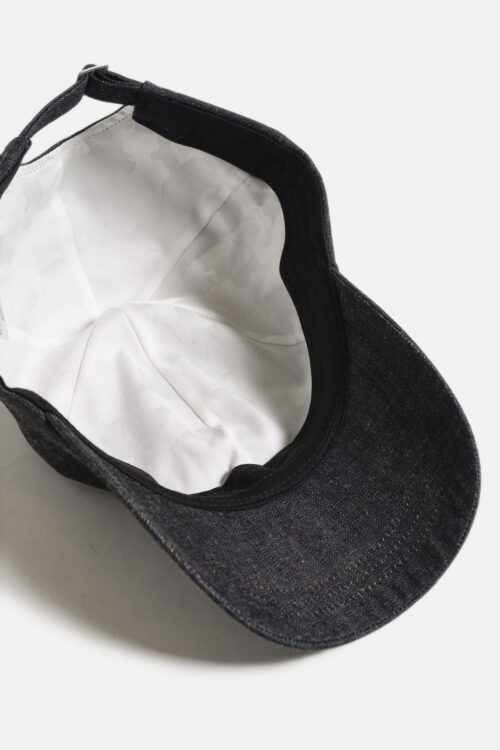 HORSETAIL CAP BLACK DENIM