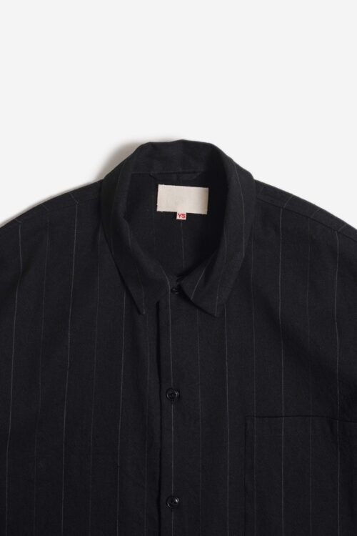 WORK SHIRT - LINEN × COTTON × SILK - STRIPE