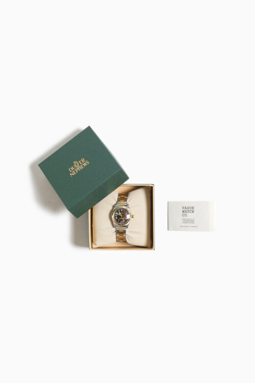 BUBBLE WATCH BY VAGUE WATCH CO. SILVER / GOLD