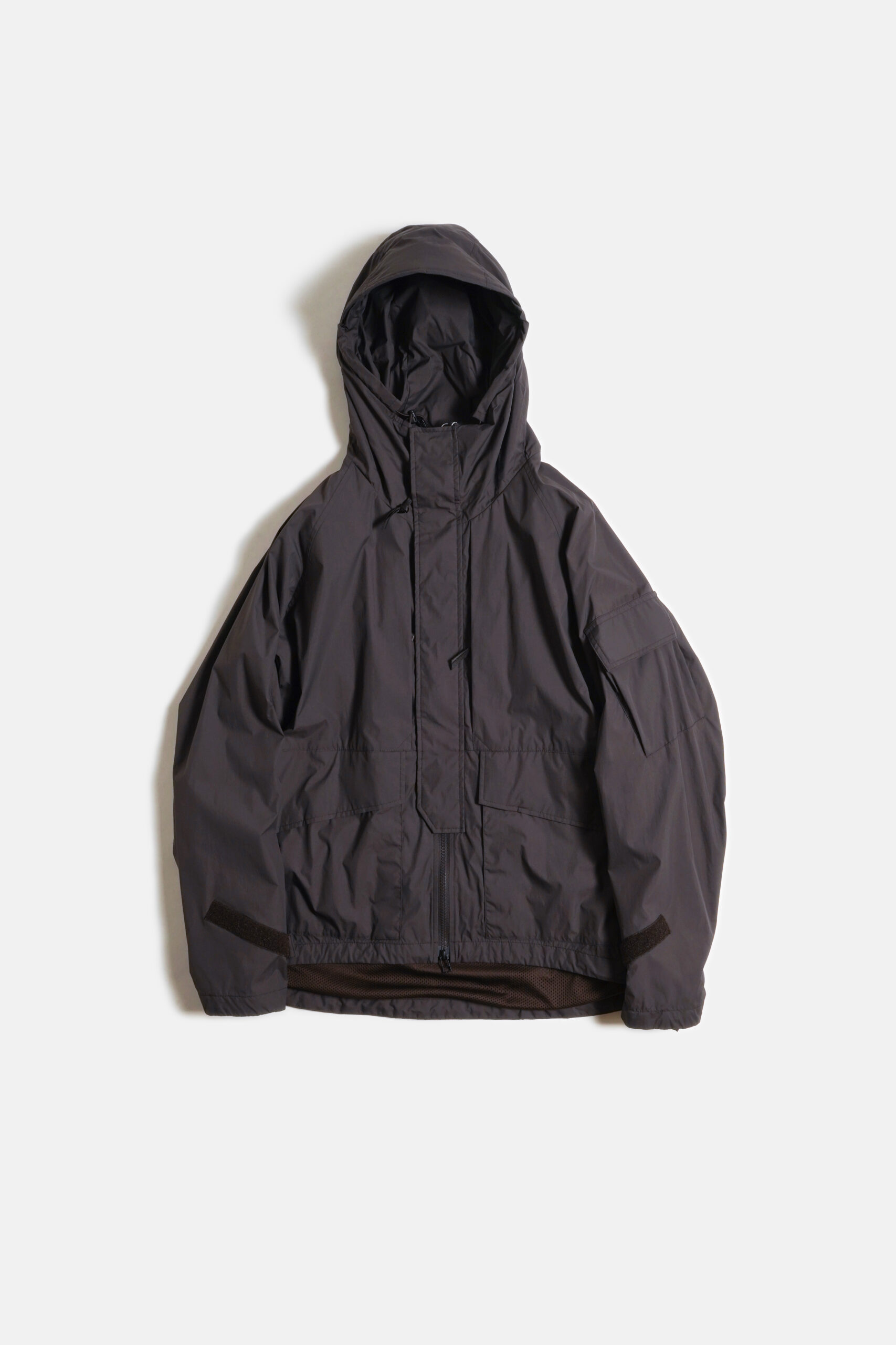 P12 RAIN JACKET BROWN