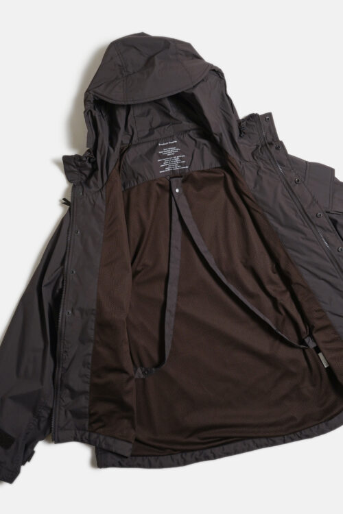 P12 RAIN JACKET BROWN