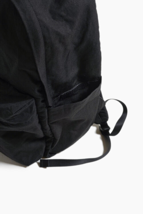 RESEARCHER BACK PACK - NYLON × RAMIE - BLACK