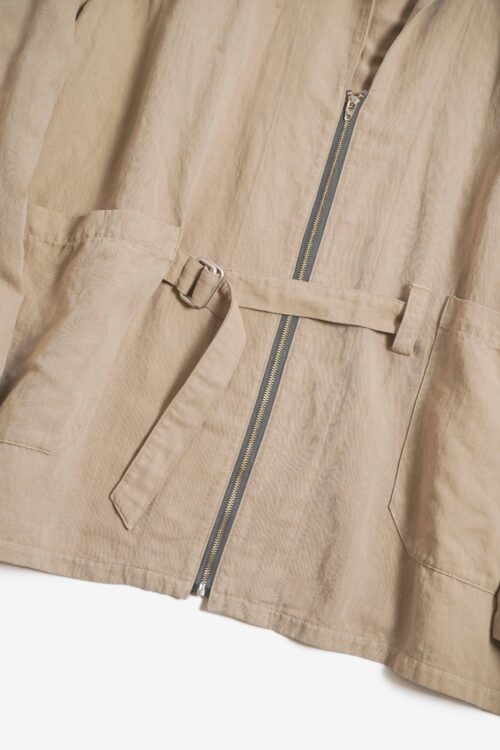 BELTED JKT BEIGE