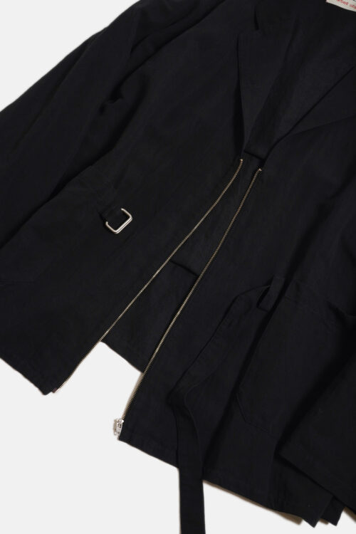 BELTED JKT BLACK