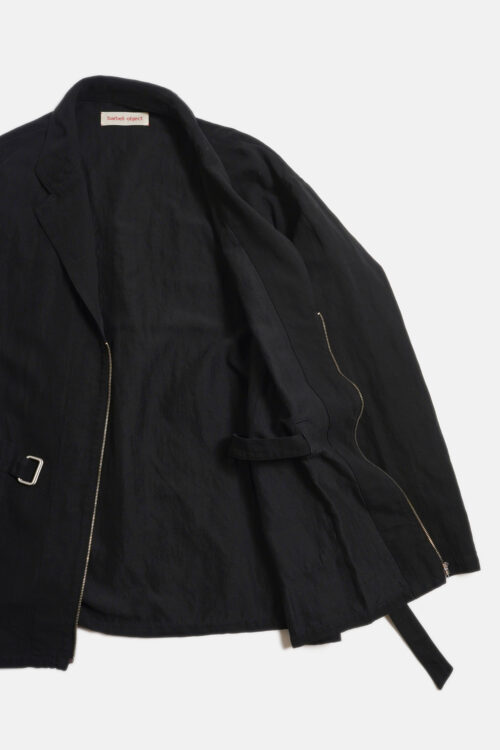 BELTED JKT BLACK