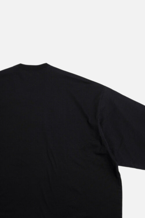 COTTON JERSEY L/S TEE BLACK