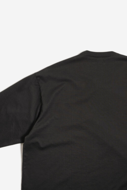 COTTON JERSEY L/S TEE CHARCOAL