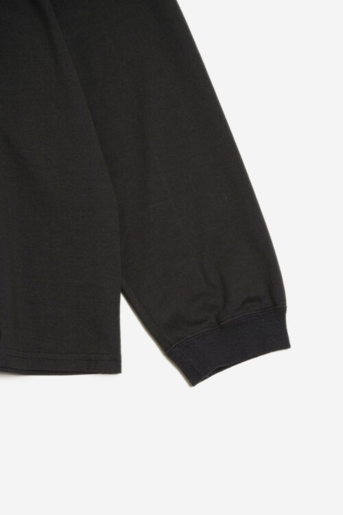 COTTON JERSEY L/S TEE CHARCOAL