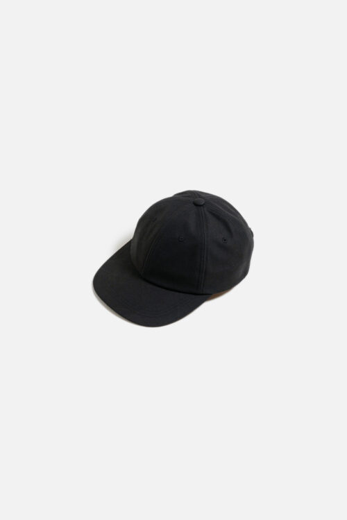 GIFT SHOP CAP - SILK NEP SERGE - BLACK