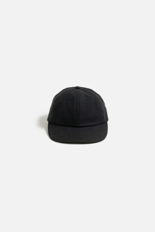 GIFT SHOP CAP - SILK NEP SERGE - BLACK