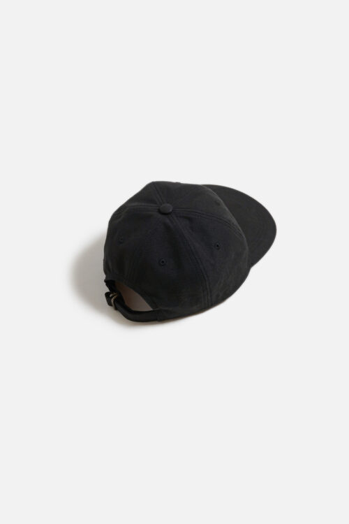 GIFT SHOP CAP - SILK NEP SERGE - BLACK