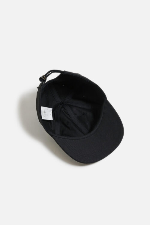 GIFT SHOP CAP - SILK NEP SERGE - BLACK