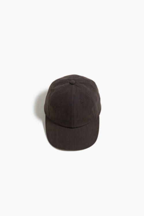 GIFT SHOP CAP - SILK NEP SERGE - BROWN
