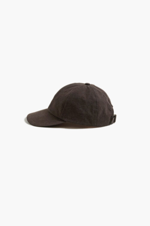 GIFT SHOP CAP - SILK NEP SERGE - BROWN