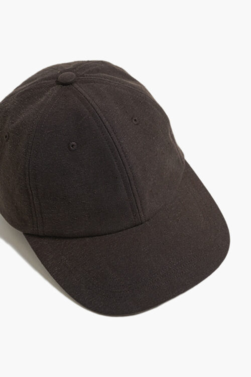 GIFT SHOP CAP - SILK NEP SERGE - BROWN