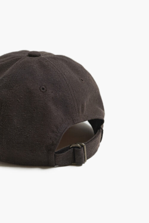 GIFT SHOP CAP - SILK NEP SERGE - BROWN