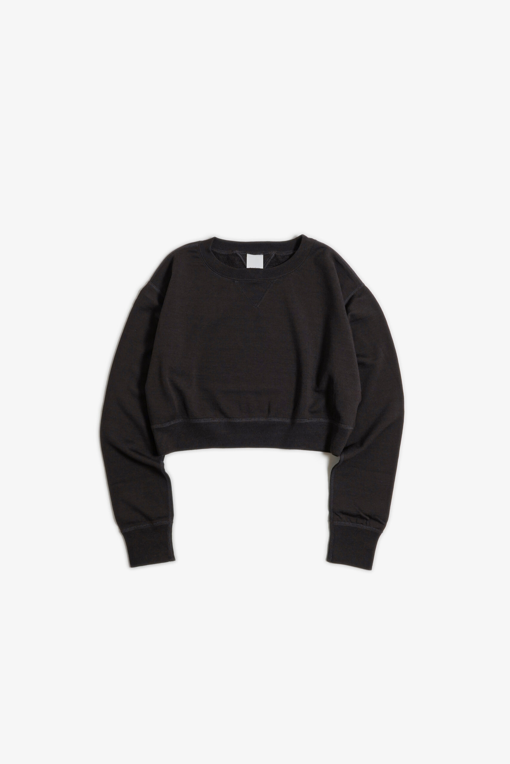 SUPER 140'S MELINO WOOL CREWNECK SWEAT SHIRT BROWN