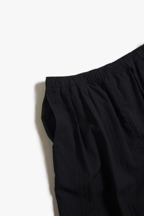 TECHNO WOOL SUCKER TRAINING SHORTS BLACK