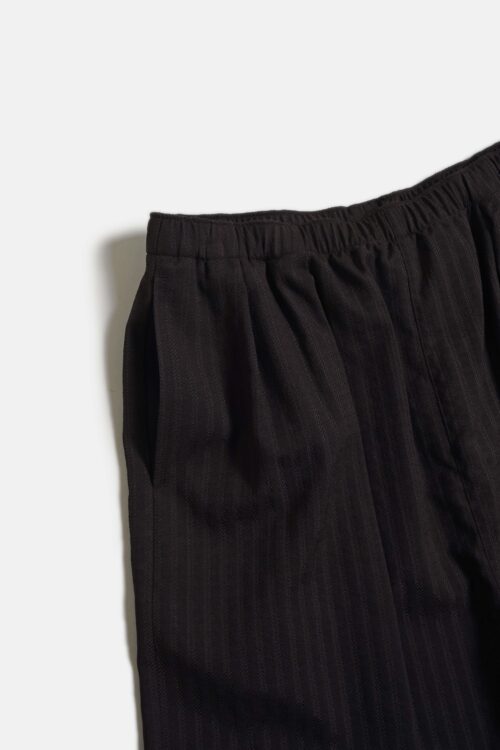 TECHNO WOOL SUCKER TRAINING SHORTS BROWN