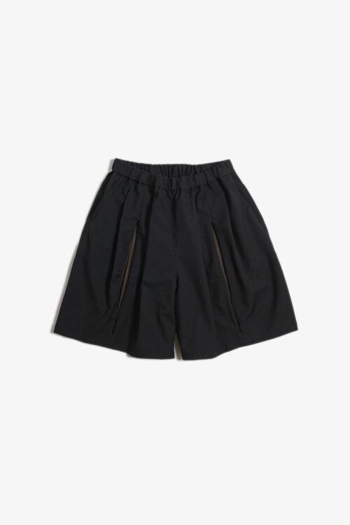 VENTILATION SHORTS _263 BLACK × DARK BROWN