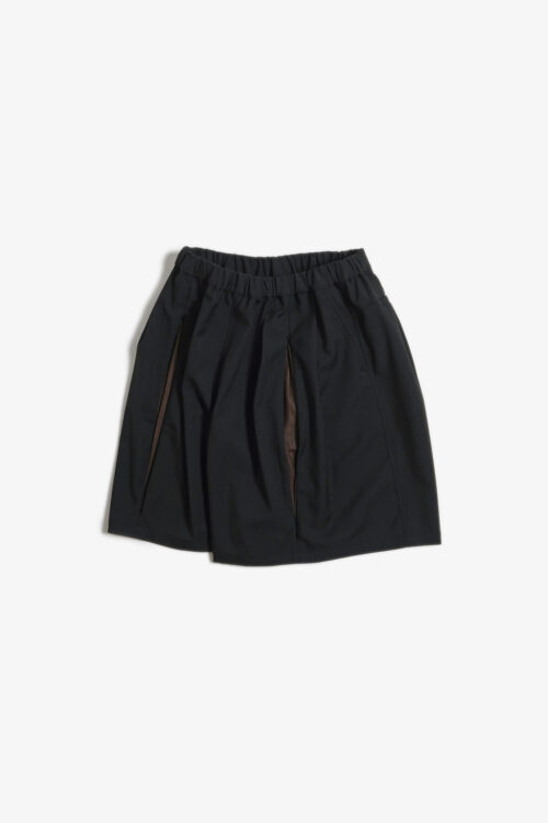 VENTILATION SHORTS _263 BLACK × DARK BROWN