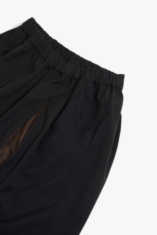 VENTILATION SHORTS _263 BLACK × DARK BROWN