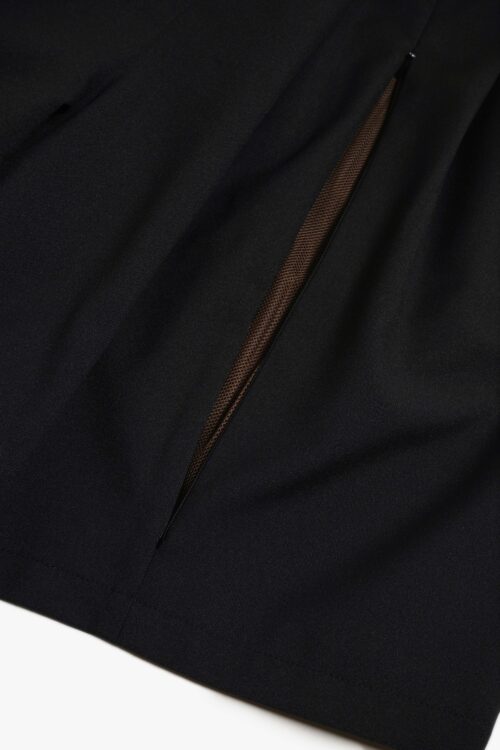 VENTILATION SHORTS _263 BLACK × DARK BROWN