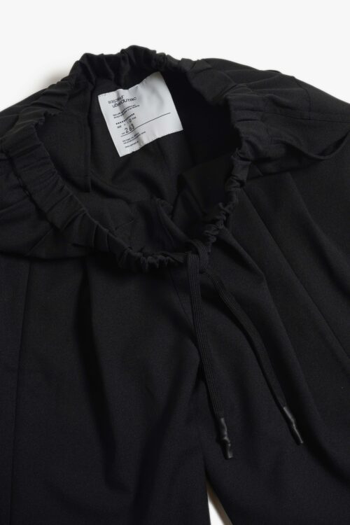 VENTILATION SHORTS _263 BLACK × DARK BROWN