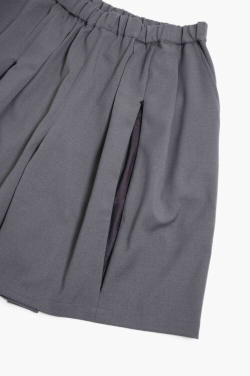 VENTILATION SHORTS _263 CHARCOAL × DEEP PURPLE