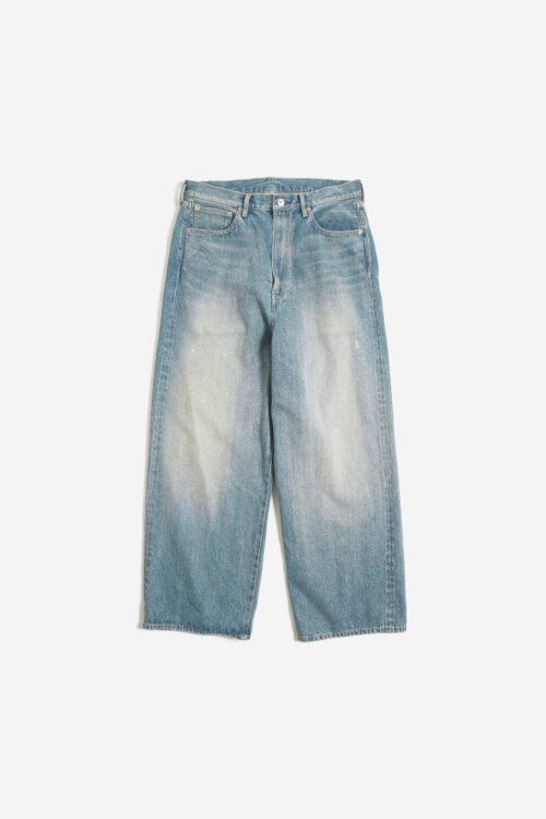5POCKET BAGGY PANTS - RAW DENIM - FADE INDIGO