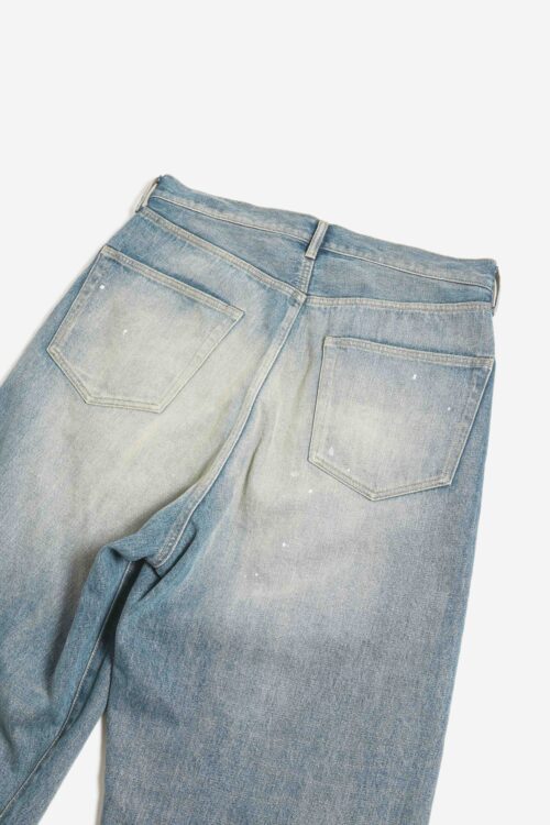 5POCKET BAGGY PANTS - RAW DENIM - FADE INDIGO