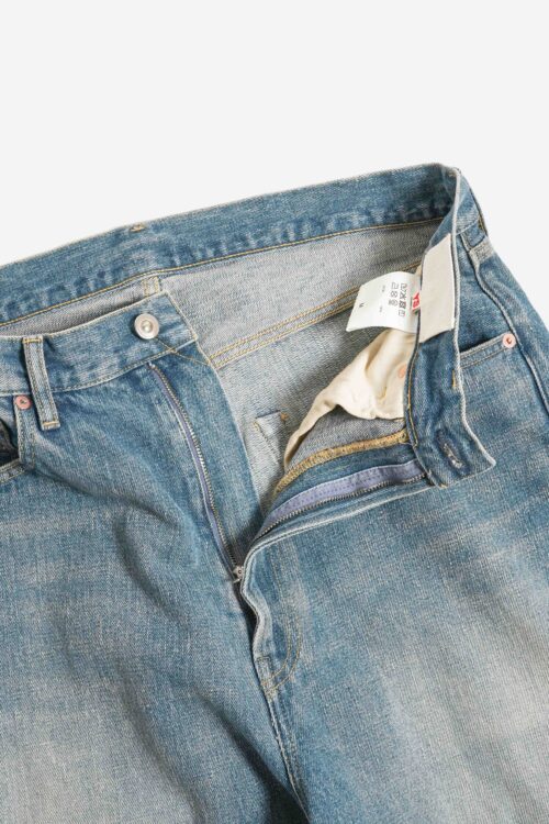 5POCKET BAGGY PANTS - RAW DENIM - FADE INDIGO