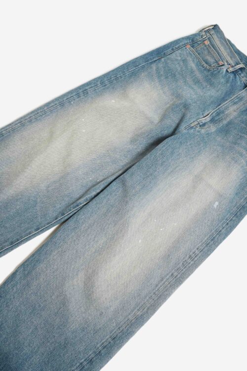 5POCKET BAGGY PANTS - RAW DENIM - FADE INDIGO