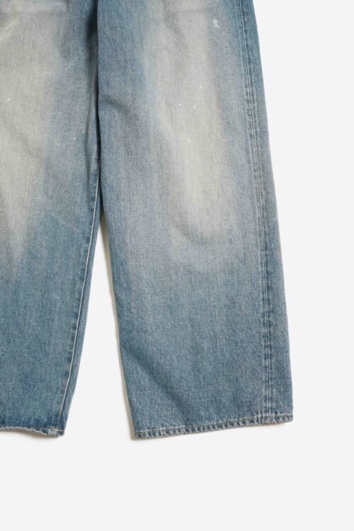 5POCKET BAGGY PANTS - RAW DENIM - FADE INDIGO