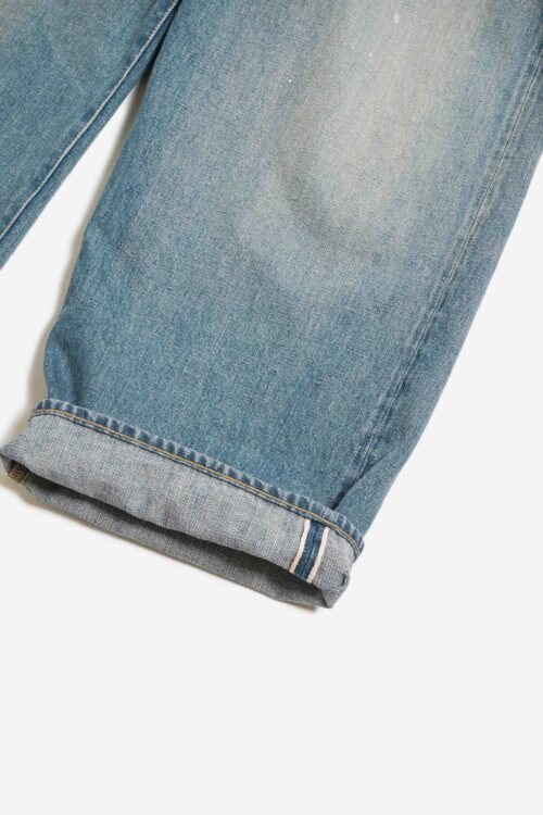 5POCKET BAGGY PANTS - RAW DENIM - FADE INDIGO