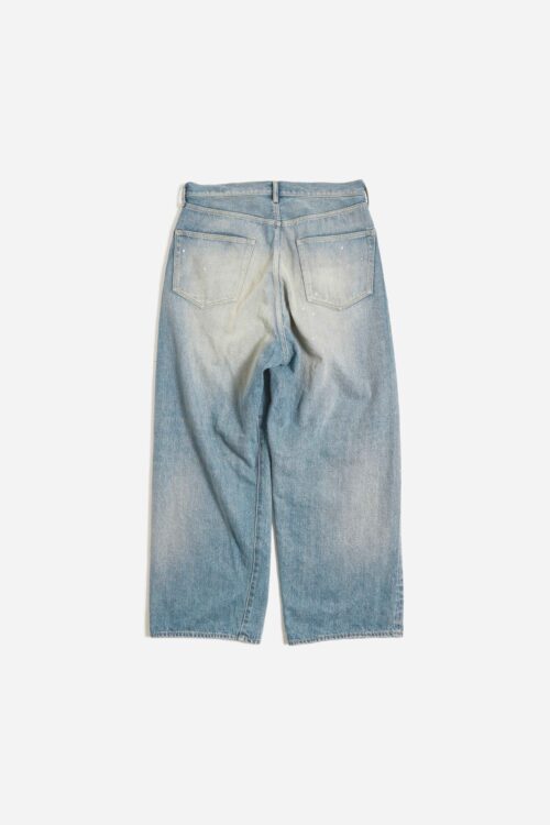 5POCKET BAGGY PANTS - RAW DENIM - FADE INDIGO